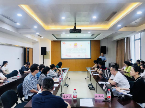 浙江省血液中心团委召开第三季度团员大会